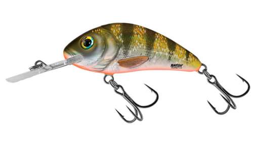 Salmo Rattlin' Hornet Floating Yellow Holographic Perch 4,5 cm 6 g