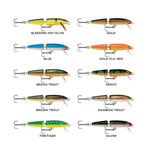 Rapala wobler jointed floating s - 5 cm 4 g