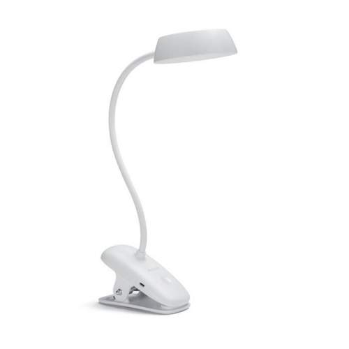 Philips stolní lampička Donutclip bílá