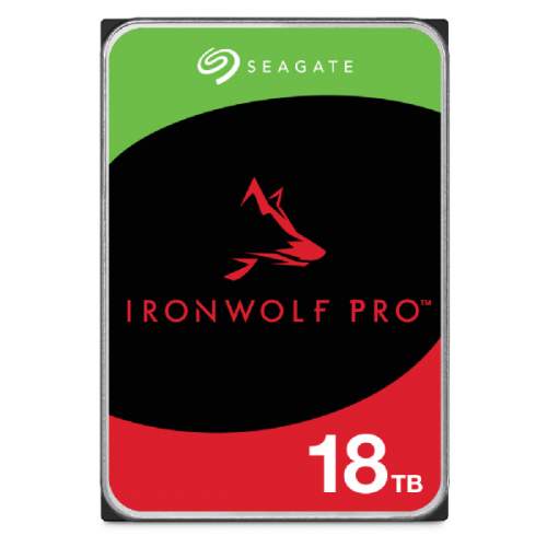 Seagate IronWolf Pro, 3,5" - 18TB ST18000NT001