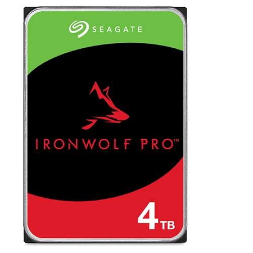 Seagate IronWolf Pro, 3,5" - 4TB ST4000NT001