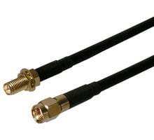 Goobay Anténní kabel RG58 RP-SMA(M) - RP-SMA(F), 1m (51675)
