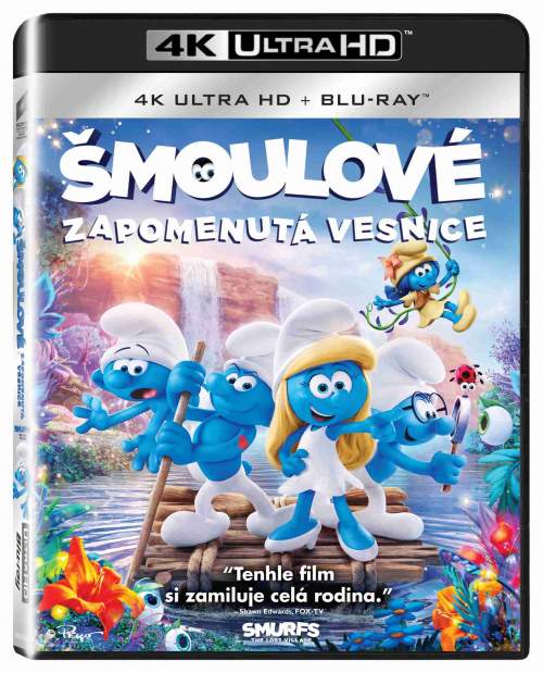Šmoulové: Zapomenutá vesnice: 2Blu-ray (UHD+BD)