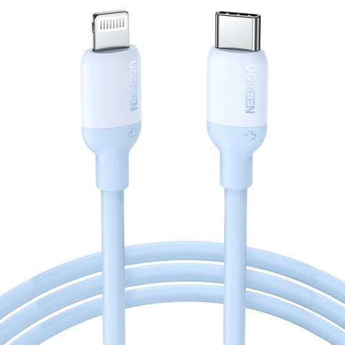 UGREEN USB-C to Lightning Silicone Cable 1m (Navy blue) 20313