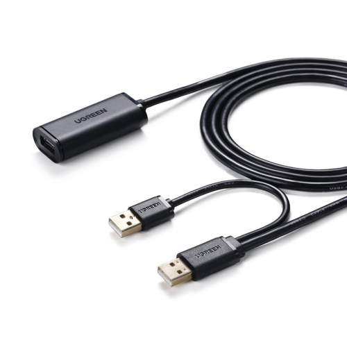 UGREEN USB 2.0 Active Extension Cable 5m Black 20213