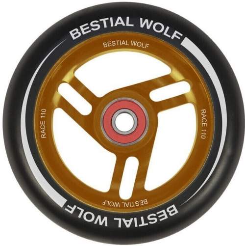 Bestial Wolf Race 110 mm kolečko černo oranžové