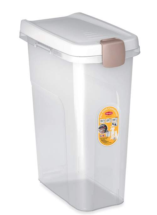 Stefanplast Pet food Container transparentní 39x24x51cm 25l na 10kg
