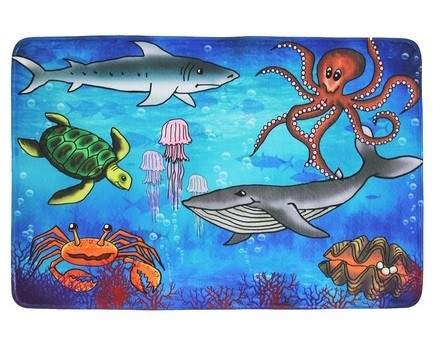 Breno Vopi koberce Protiskluzový kusový koberec Sea world - 110x160 cm