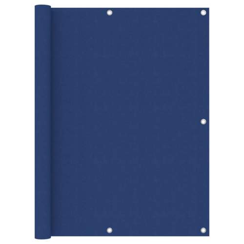 shumee Balkónová zástěna modrá 120×600 cm oxfordská látka 135019