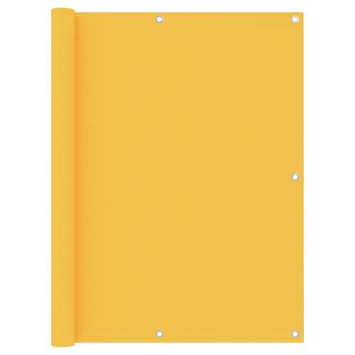 HD Balkónová zástěna žlutá 120 x 500 cm oxfordská látka