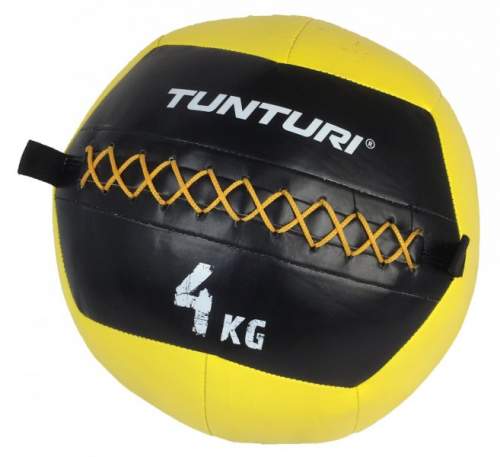 TUNTURI Wall Ball - žlutý 4 kg