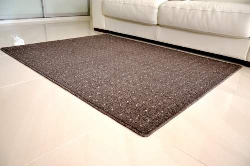 Kusový koberec Udinese hnědá 140 x 200 cm