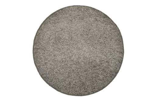 Kusový koberec Color shaggy šedý kruh 100 cm