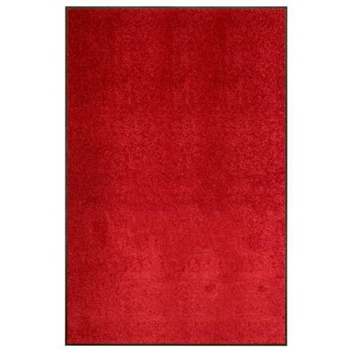 vidaXL pratelná červená 120 x 180 cm