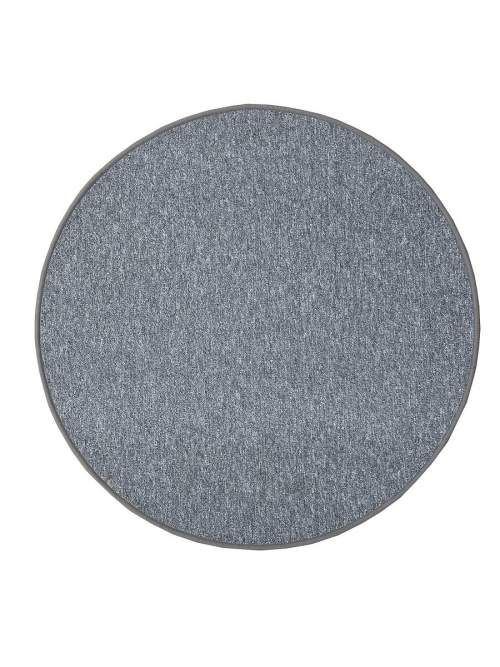 Kusový koberec Astra světle šedá kruh 160 cm