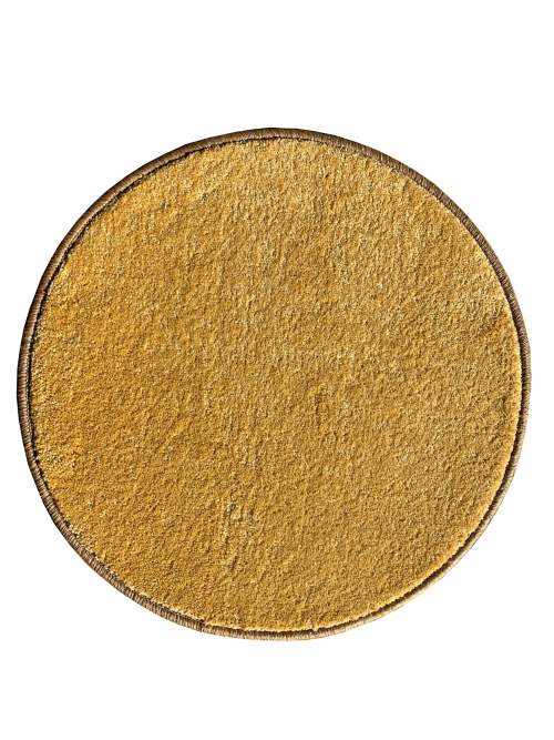 Kusový koberec Eton Lux žlutý kruh 200 cm