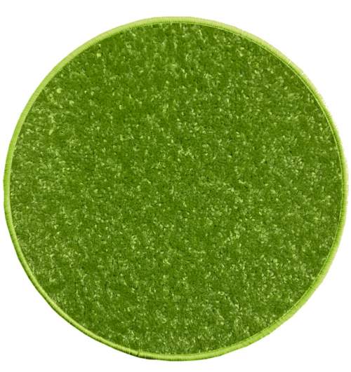 Kusový koberec Eton zelený kruh 200 cm