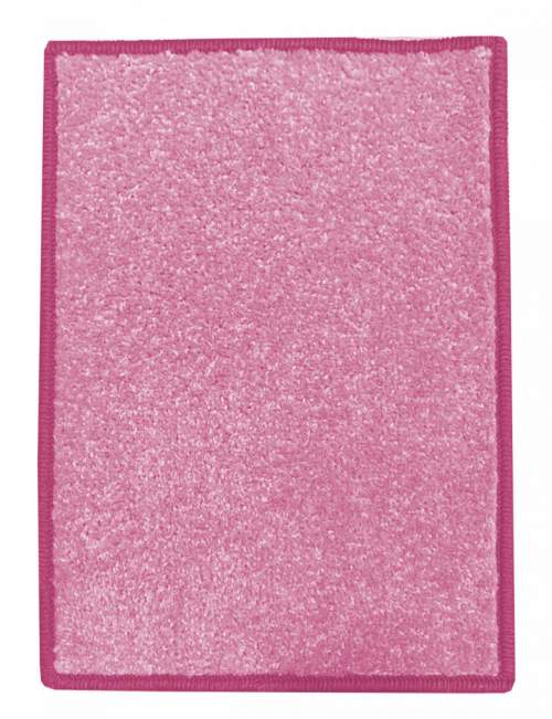 Kusový koberec Eton růžový 160 x 240 cm