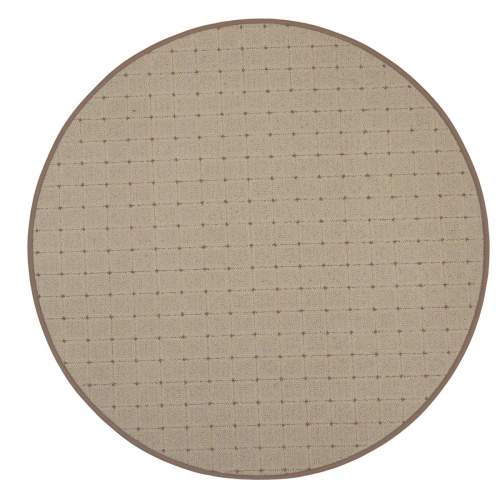 Kusový koberec Udinese béžová kruh 200 cm