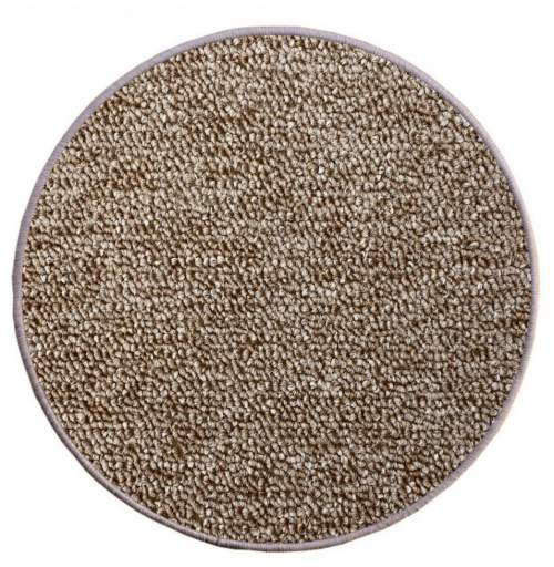 Kusový koberec Astra béžová kruh 200 cm