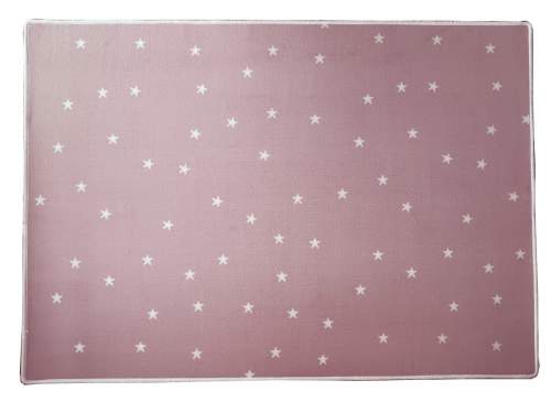 Dětský koberec Hvězdička růžová 100 x 150 cm
