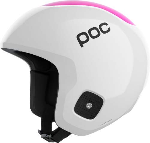POC Skull Dura Jr White-Fluorescent Pink M/L (55-58 cm)