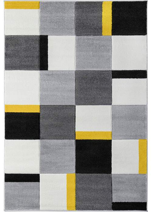 Kusový koberec Alora A1027 Yellow - 160x230 cm