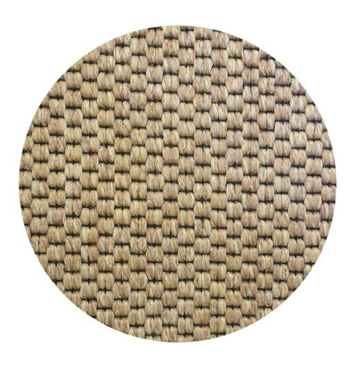 Kusový koberec Nature terra kruh 200 cm