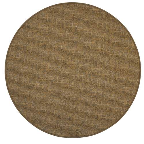 Kusový koberec Alassio zlatohnědá kruh 200 cm