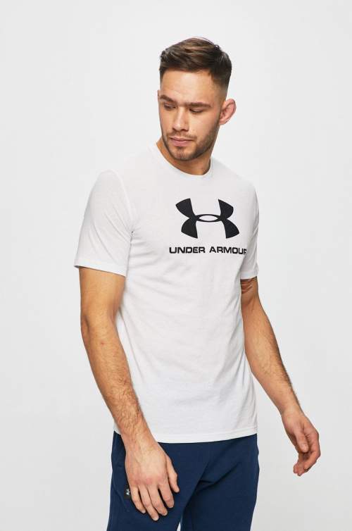Under Armour Sportstyle Logo Short Sleeve T-Shirt-S bílé