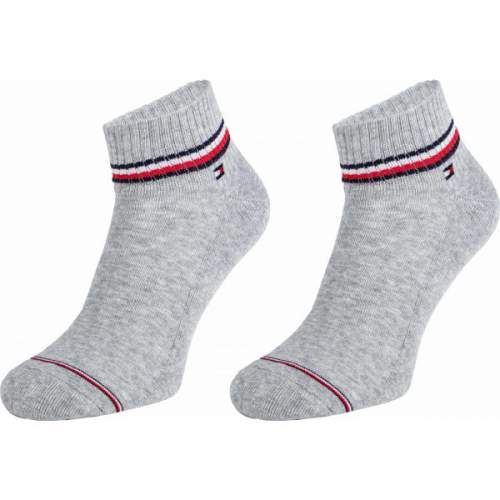 Tommy Hilfiger 2-balení ponožek pánské  - šedé Velikost: 43/46
