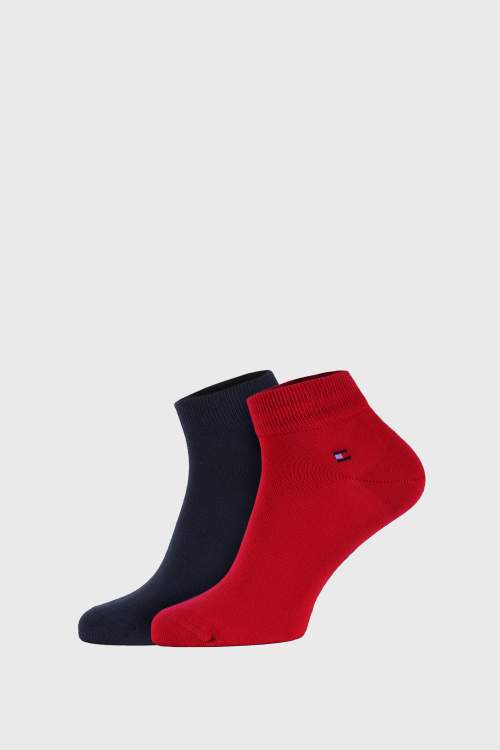 Tommy Hilfiger Sada pánských ponožek v tmavě modré a červené barvě Tommy Hilfige - Pánské