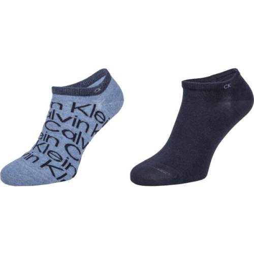 Calvin Klein pánské ponožky 2 páry - modrá Velikost: 43/46