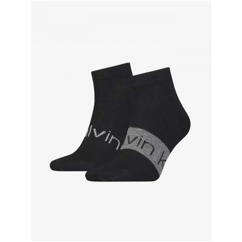 Calvin Klein pánské ponožky Intense Power 2 páry - černé Velikost: 39/42