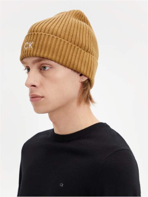 Calvin Klein Hnědá pánská čepice