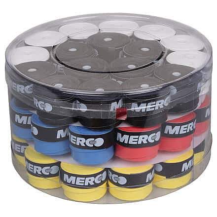 Merco Team overgrip omotávka tl. 0,75 mm / box 50 ks mix barev Balení: box 50 ks