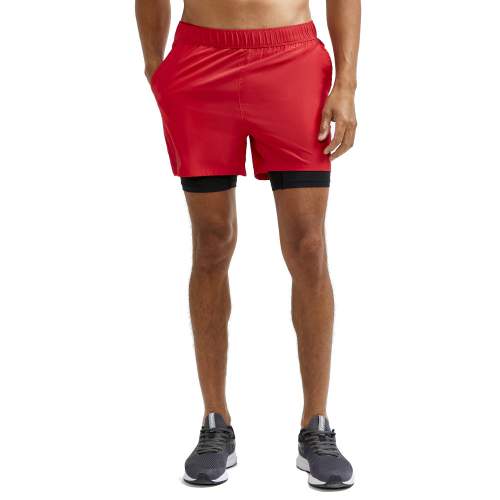 CRAFT Pánské běžecké šortky Adv Essence 5 červená XL
