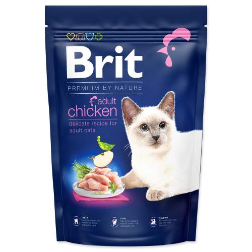 BRIT Premium by Nature Cat Adult Chicken 1,5kg