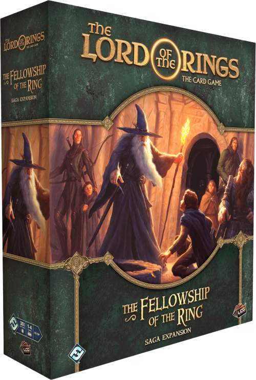 Fantasy Flight Games The Lord of the Rings: The Card Game - The Fellowship of the Ring: Saga Expansion