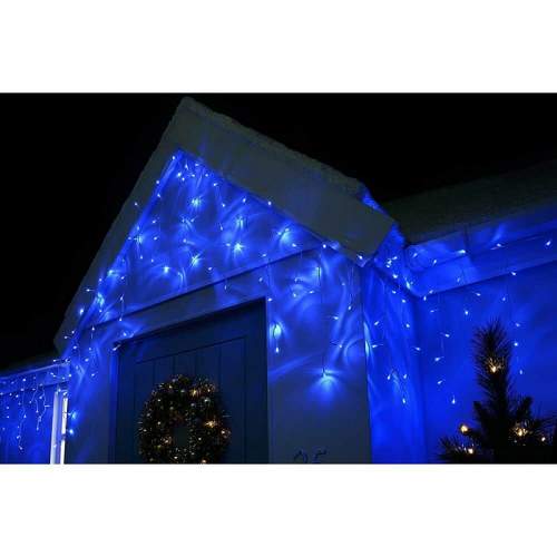 Springos LED krápníky 22,5m modrá