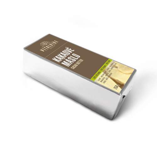 Vitalvibe Kakaové máslo BIO, 250 g
