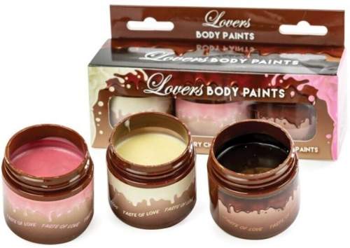 SPENCER AND FLEETWOOD LOVERS BODY PAINTS 3 X 60 GR