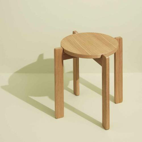 Dubová stolička Hübsch Almah 42 cm