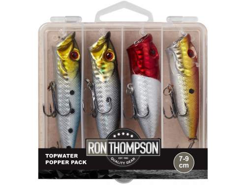 Ron Thompson Wobler Topwater Popper Pack 7-9cm 4ks