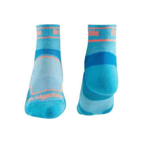 Dámské ponožky Bridgedale Trail Run UL T2 CS Low Women´s blue M