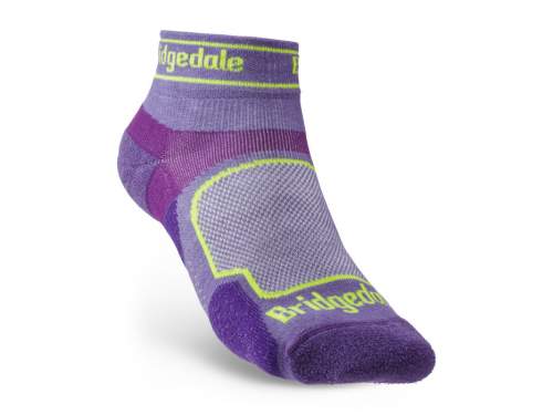 Dámské ponožky Bridgedale Trail Run UL T2 CS Low purple M (5-6,5 UK)