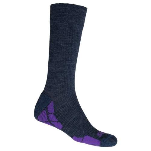 Turistické merino ponožky SENSOR Hiking Merino modrá/fialová Barva: fialová, Velikost: 9/11