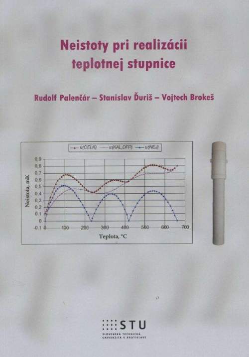 Palenčár Rudolf - Neistoty pri realizácii teplotnej stupnice