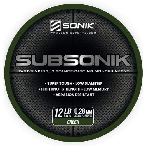 Sonik Vlasec Subsonik Green 3000m - 0,35mm