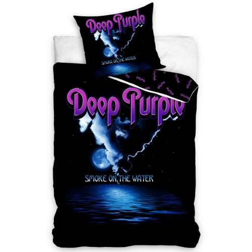 Bavlněné povlečení Deep Purple Smoke On the Water